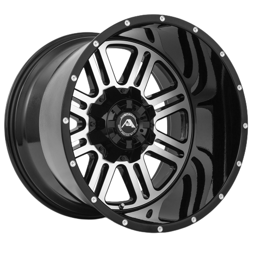 American Off-Road A106 6x135/6x139.7 22x12 -44 Black Machine Face