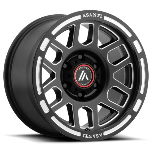 Asanti Off Road AB812 CLAYMORE 8X165.1 16X8 0 SATIN BLACK MILLED