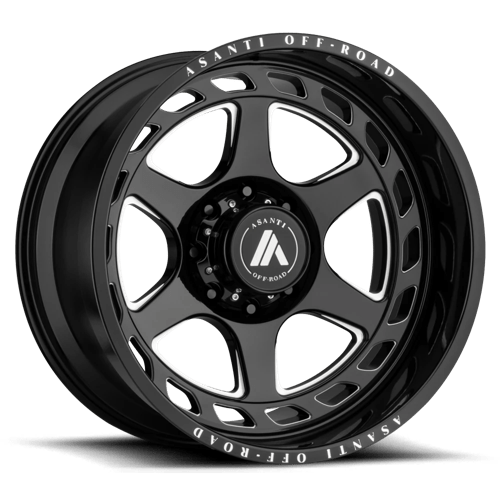 Asanti Off Road AB816 ANVIL 5X127 20X10 -18 GLOSS BLACK MILLED