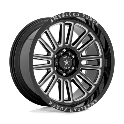 American Force AC003 Weapon 6X135 22X10 -18 GLOSS BLACK MILLED