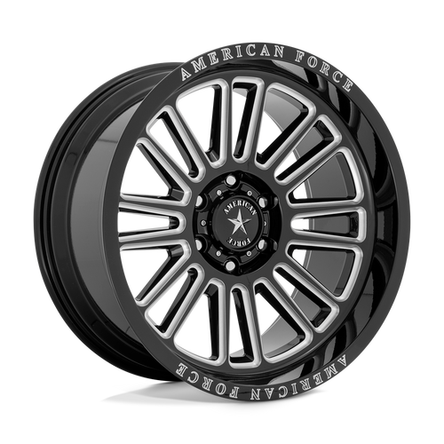 American Force Cast AC003 WEAPON 6X139.7 20X10 -18 GLOSS BLACK MILLED