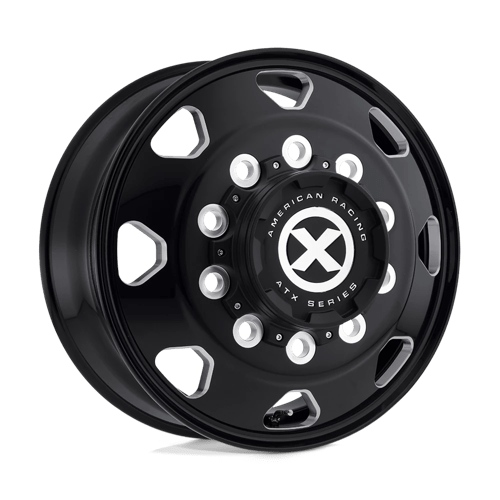 ATX AO401 OCTANE 10X285.75 22.5X8.25 +144 SATIN BLACK MILLED - FRONT