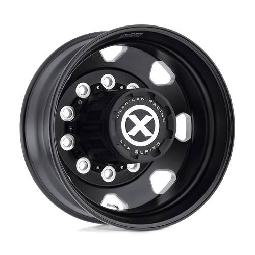 ATX AO401 OCTANE 10X285.75 22.5X8.25 -168 SATIN BLACK MILLED - REAR