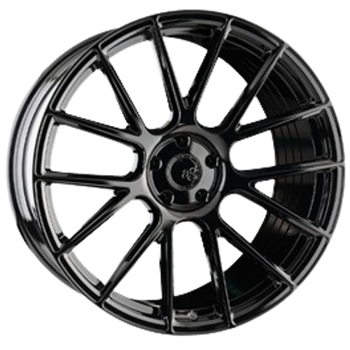 Avant Garde Wheels VANQUISH 5X120 24x10 +35 Gloss Black