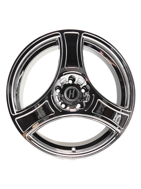 HERITAGE WHEEL BUSHIDO MONOC 5x110 18x9.5 +12 CHROME