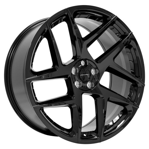 DEFIANT DF05 5-108 22x10+37 Black