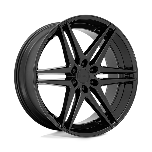 DUB 1PC S268 DIRTY DOG 6X139.7 24X10 +25 ALL GLOSSY BLACK