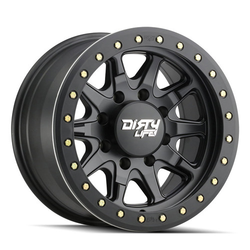 Dirty Life Dt-2 9304 5x127 17x9-38 Matte Black W/Simulated Ring