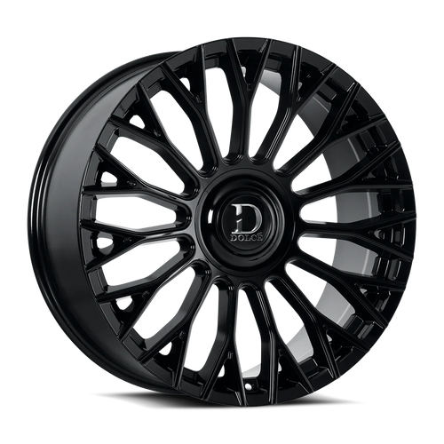 DOLCE LUXURY ROMA 5x112/5x114.3 22x9 +35 Glossy Black