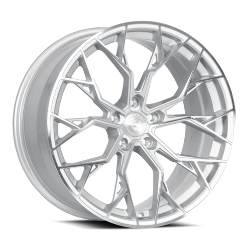 DOLCE PERFORMANCE ARIA 5x112 18x8.5 +35 Gloss Silver Machined Face