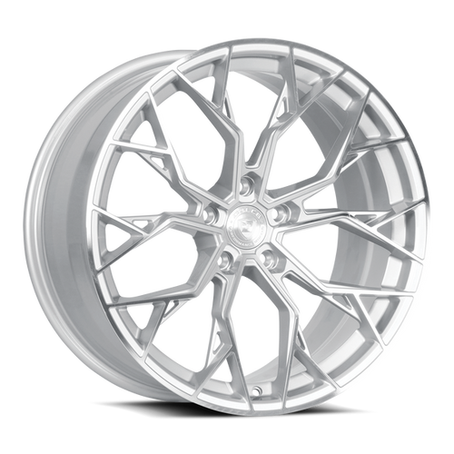 DOLCE PERFORMANCE ARIA 5x120 20x8.5 +28 Gloss Silver Machined Face