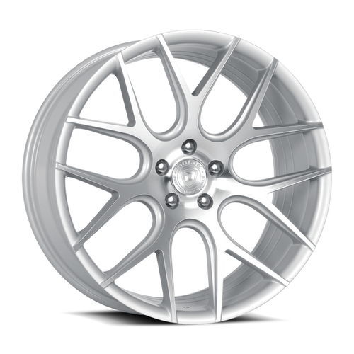 DOLCE PERFORMANCE MONZA 5x112 18x8.5 +35 Gloss Silver Machined Face