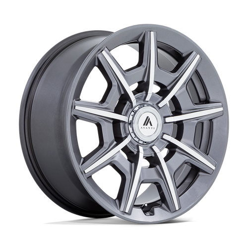 Asanti Black ABL-41 ESQUIRE 5X112/5X120 20X9 +27 GLOSS ANTHRACITE BRIGHT MACHINED