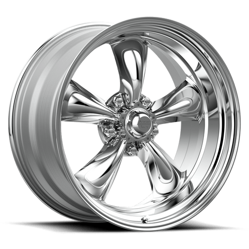 American Racing Vintage VN515 TORQ THRUST II 1 PC 5X114.3 18X8 +0 POLISHED